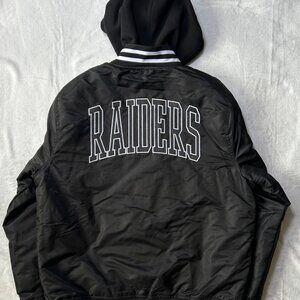 Oakland/LV Raiders Hoodie Jacket by Ultra Game